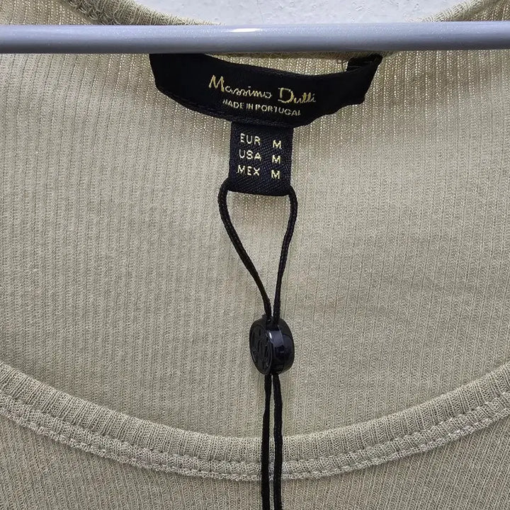 [SOLD OUT] 마시모두띠 반팔 골지 티셔츠