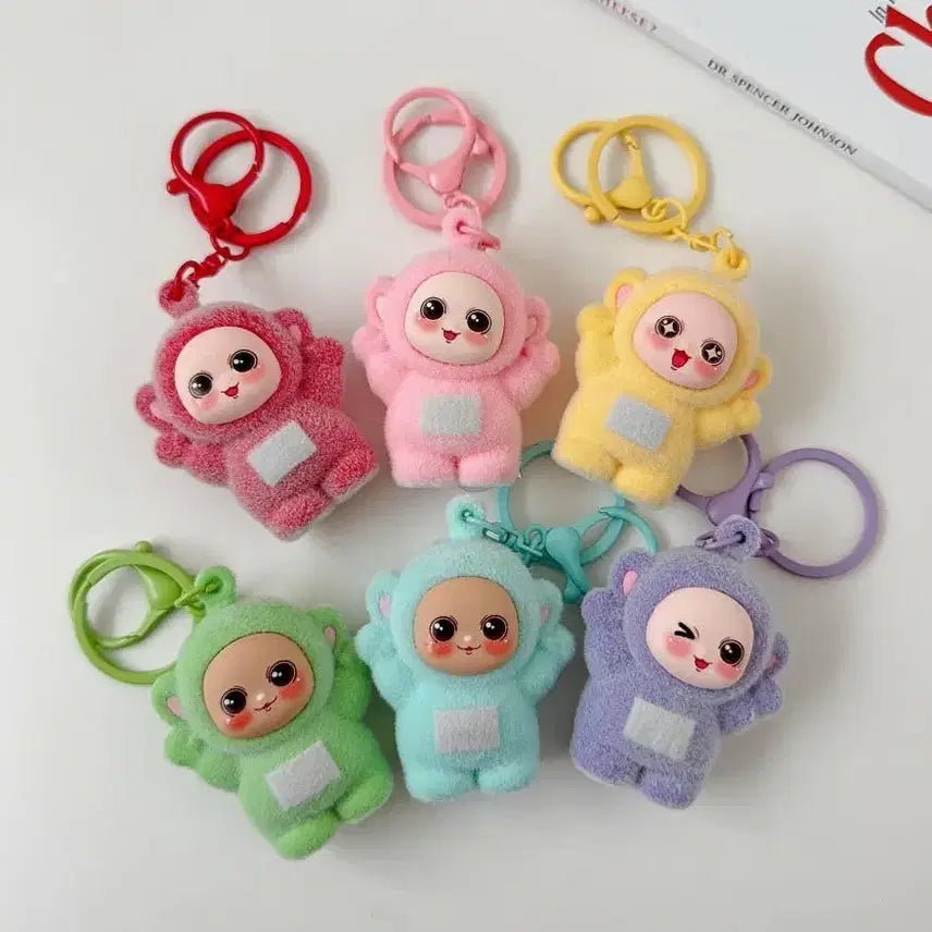 [BUNJANG] Teletubbies Po Figure Keyring / 미니 텔레토비 뽀 피규어 키링 (새상품)