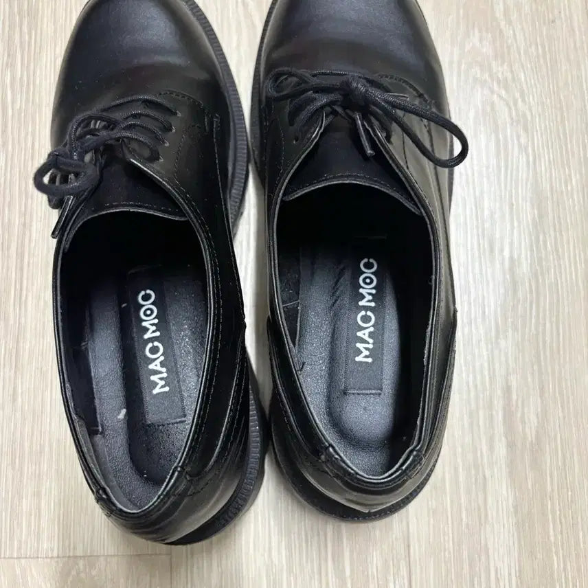 [BUNJANG] Mark Mork Black Platform Loafers Shoes 245 / 마크모크 통굽 블랙 로퍼 키높이 슈즈 로퍼 245