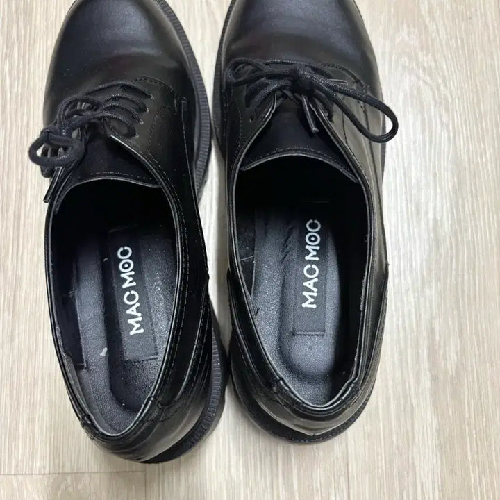 [BUNJANG] Mark Mork Black Platform Loafers Shoes 245 / 마크모크 통굽 블랙 로퍼 키높이 슈즈 로퍼 245