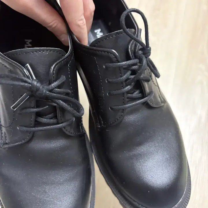 [BUNJANG] Mark Mork Black Platform Loafers Shoes 245 / 마크모크 통굽 블랙 로퍼 키높이 슈즈 로퍼 245