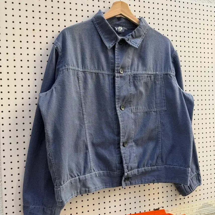 [BUNJANG] Vintage French Work Bomber Jacket / OLD EURO VINTAGE MECHANIC 빈티지 프렌치워크봄버자켓
