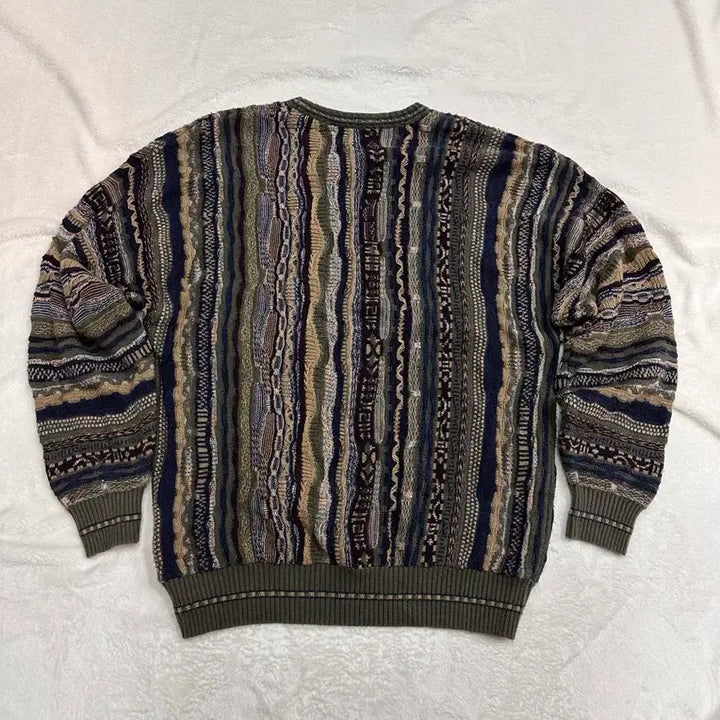 [BUNJANG] CROFT&amp;BARROW 3D Cable Knit Sweater / (L)CROFT&amp;BARROW 3D 케이블 니트