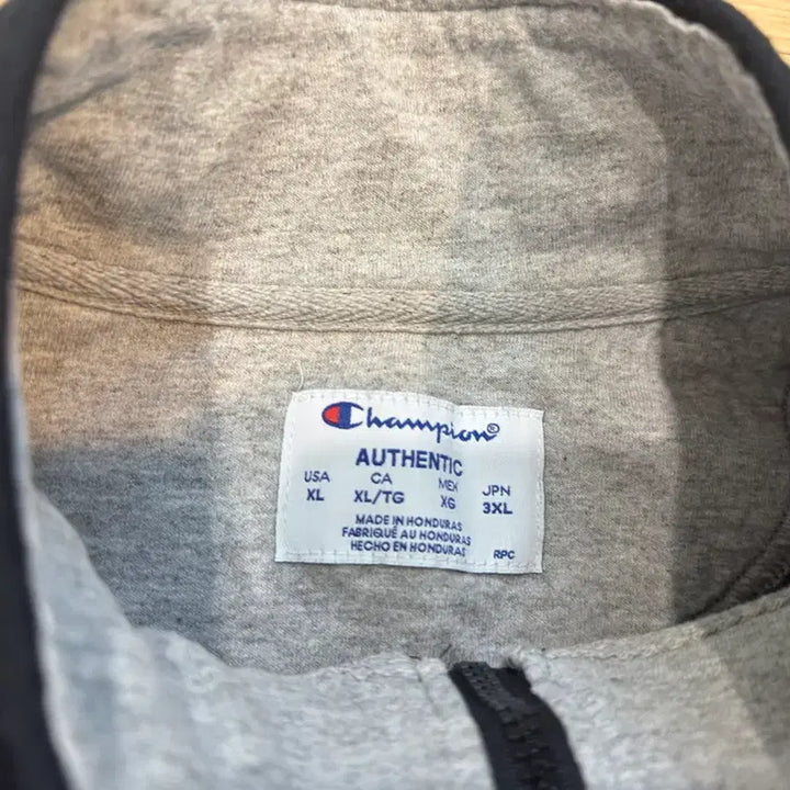 [BUNJANG] Champion Minimal Sweatshirt / 챔피온 반집업 코튼 미니멀 맨투맨