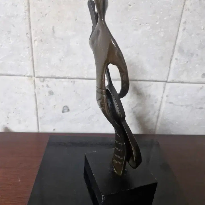 [BUNJANG] Contrabass Player Statue Ornament / 콘트라베이스 연주 동상 장식품