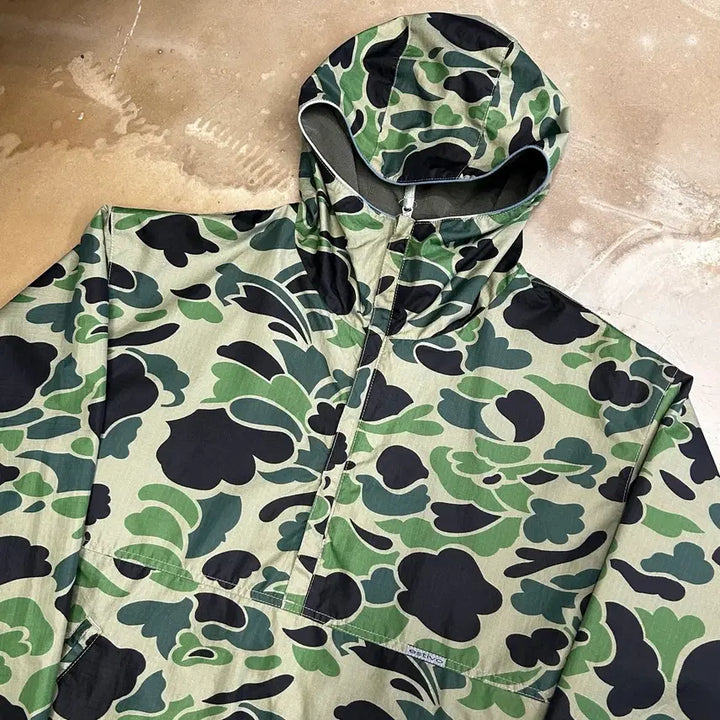 [BUNJANG] Estivo Reversible Camo Half-Zip Anorak / 100 에스티보 리버시블 카모 반집업 아노락