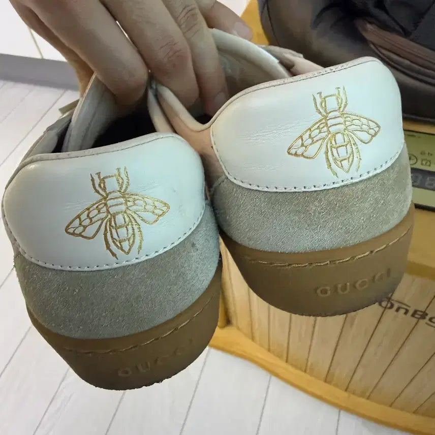 [BUNJANG] Gucci GG Logo Sneakers Pink / 구찌 GG 로고 스니커즈 핑크