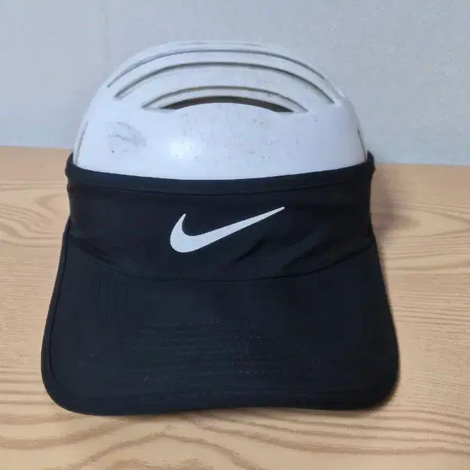 [BUNJANG] Nike Dri-FIT Black Sun Cap / 나이키 드라이핏 블랙 썬캡 프리 57-59cm 가능