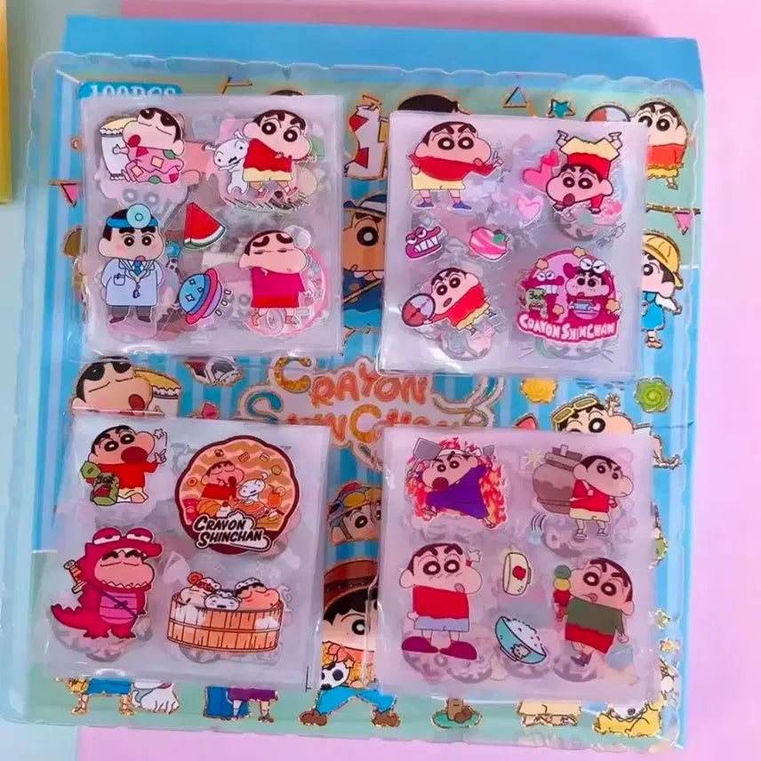 [BUNJANG] Crayon Shin-chan Sticker Box / 처분할인가] 짱구 스티커 박스