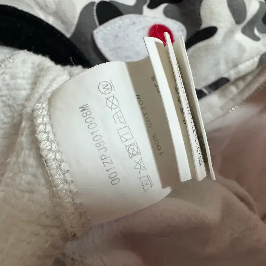 [BUNJANG] BAPE Double Shark Camo Hoodie / (마지막에눌) 베이프 후드집업 더블샤크 카모 화이트