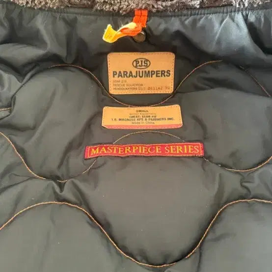 [BUNJANG] Parajumpers Black Padded Jacket S / 파라점퍼스 블랙패딩 S