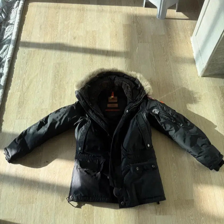 [BUNJANG] Parajumpers Black Padded Jacket S / 파라점퍼스 블랙패딩 S