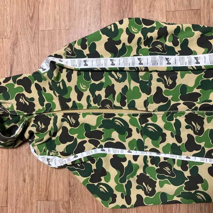 [BUNJANG] Brave Tape Full Zip Hoodie L / 감별 통과)베에프 스타 테이프 풀집 후디 L