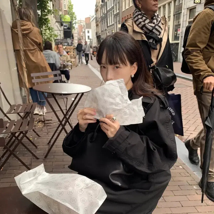 [BUNJANG] Lerobe Heritage Trench Coat - Black / lerobe 르로브 헤리티지 트렌치코트 블랙