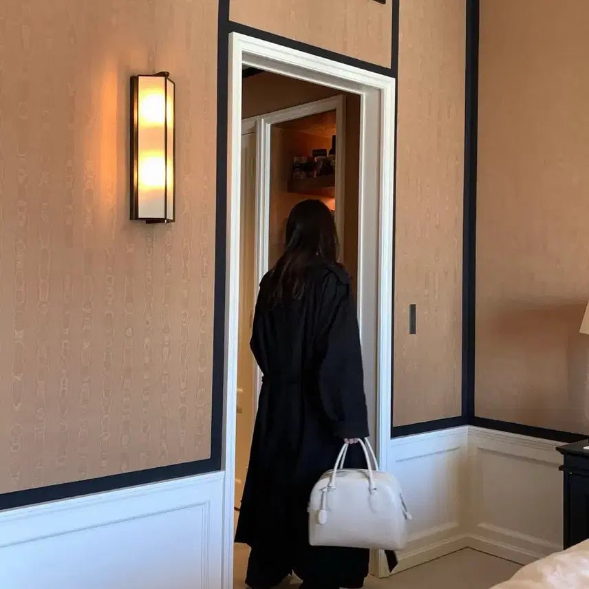 [BUNJANG] Lerobe Heritage Trench Coat - Black / lerobe 르로브 헤리티지 트렌치코트 블랙