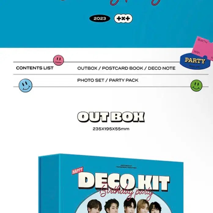 [BUNJANG] TXT 2023 Decoco Kit Sealed / 투바투 2023 데코 키트 미개봉