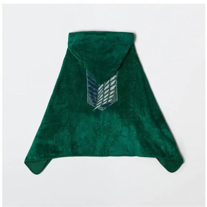 [BUNJANG] Attack on Titan Survey Corps Cloak Blanket SPAO / 진격의 거인 조사병단 망토 담요 스파오