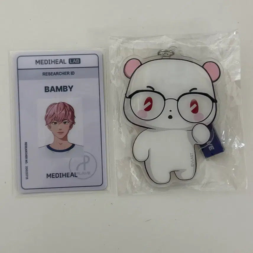 [BUNJANG] PLAVE Bambi Mediheal + MIMI Mirror Bundle Set / 플레이브 밤비 메디힐 아이디카드 + 미므 거울 일괄