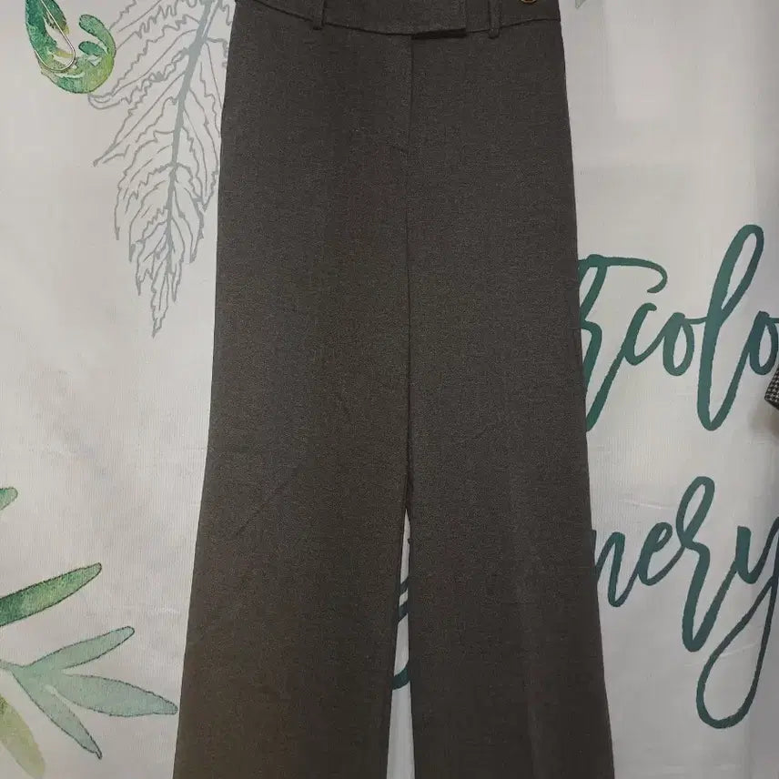 [BUNJANG] Wide Leg Pants / 66~날씬 77)더 엣지/ 와이드 바지/통바지