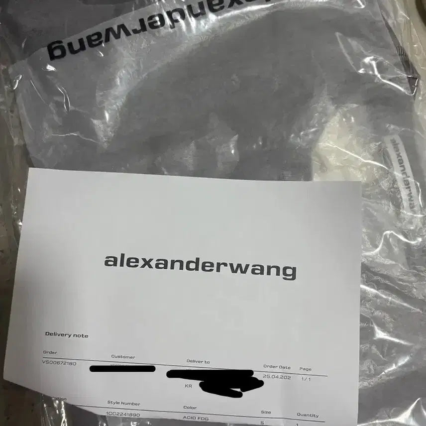 [BUNJANG] Alexander Wang Gray Short Sleeve Top / 알렉산더왕 그레이 여성 반팔 S