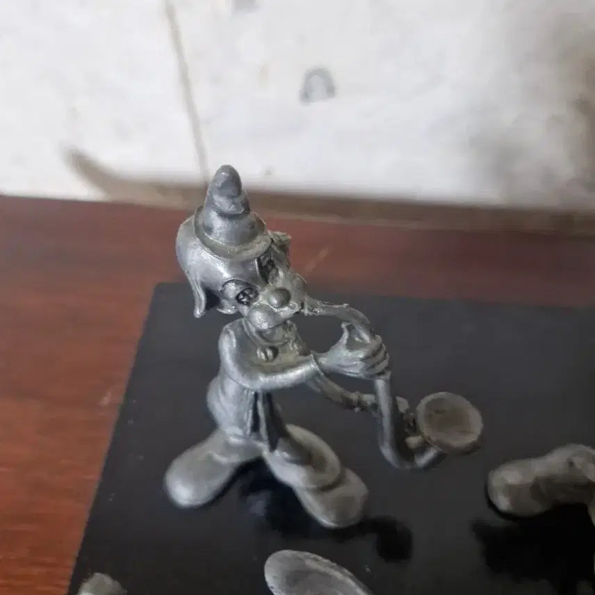 [BUNJANG] Tin Ballet Dancer, Musician Clown Bronze Figure Set / 주석 발레리나,악사 광대 브론즈5세트