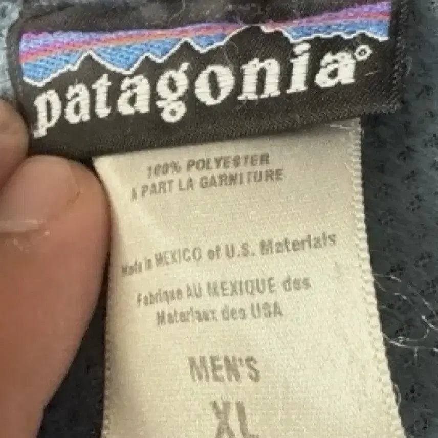 [BUNJANG] Patagonia Retro X Deep Pile Fleece Jacket Navy/Khaki / [XL] 파타고니아 레트로X 딥파일 플리스 자켓 네이비/카키