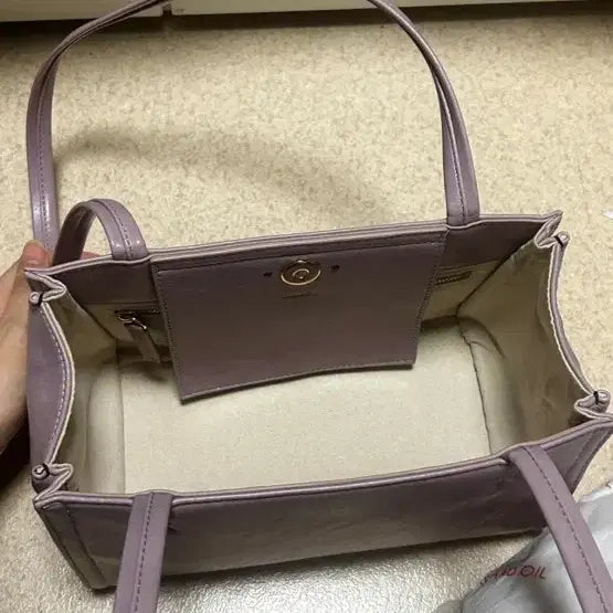 [BUNJANG] Stand Oil Oblong Bag Tiny Lavender / 스탠드오일 오블롱백 티니 라벤더