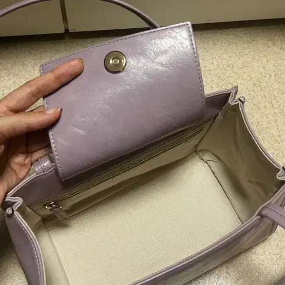 [BUNJANG] Stand Oil Oblong Bag Tiny Lavender / 스탠드오일 오블롱백 티니 라벤더