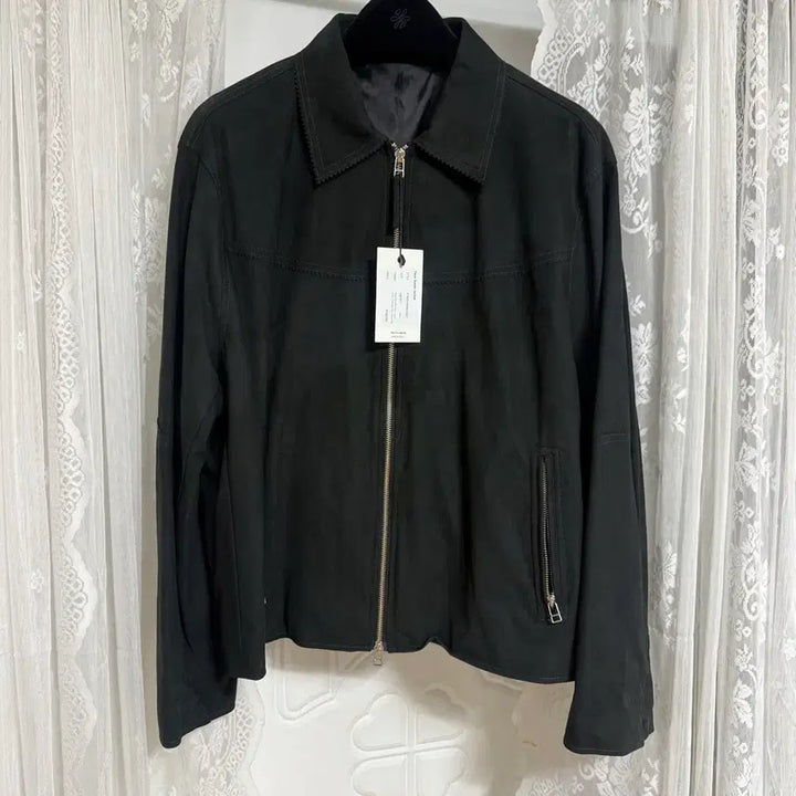 [BUNJANG] L Youth Fox Suede Jacket Black / [L] 유스 폭스 스웨이드 자켓 블랙