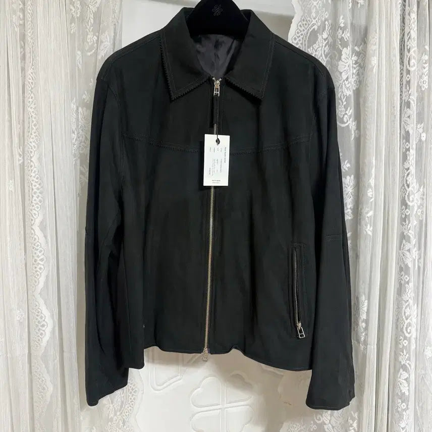 [BUNJANG] L Youth Fox Suede Jacket Black / [L] 유스 폭스 스웨이드 자켓 블랙