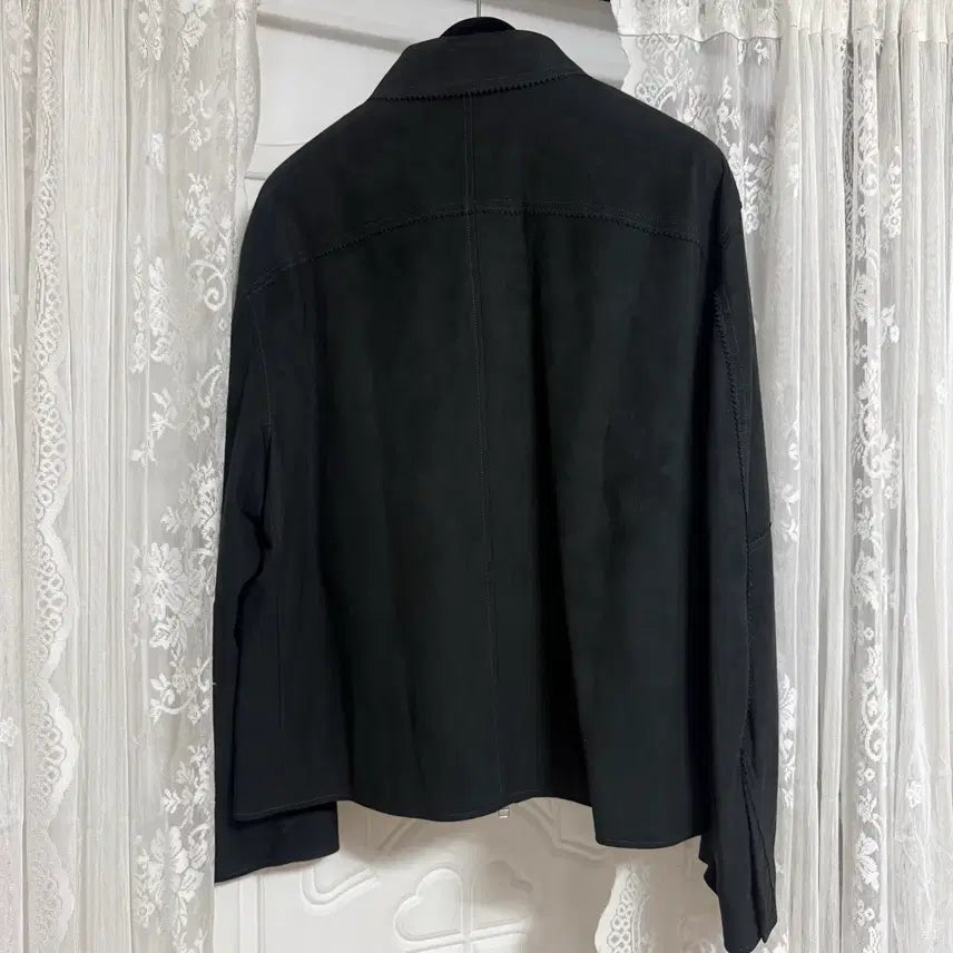[BUNJANG] L Youth Fox Suede Jacket Black / [L] 유스 폭스 스웨이드 자켓 블랙