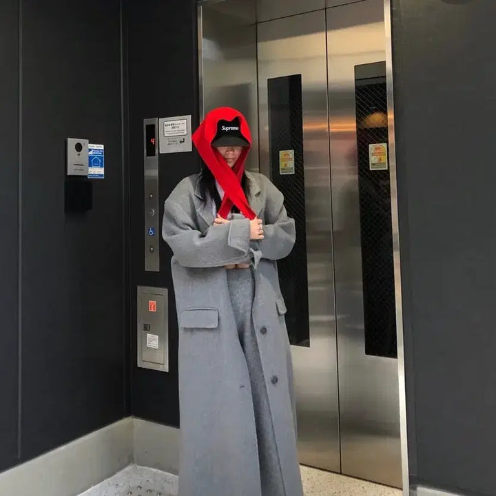 [BUNJANG] Alpaca Men's Long Coat / 코티지 알파카 매니쉬 롱코트