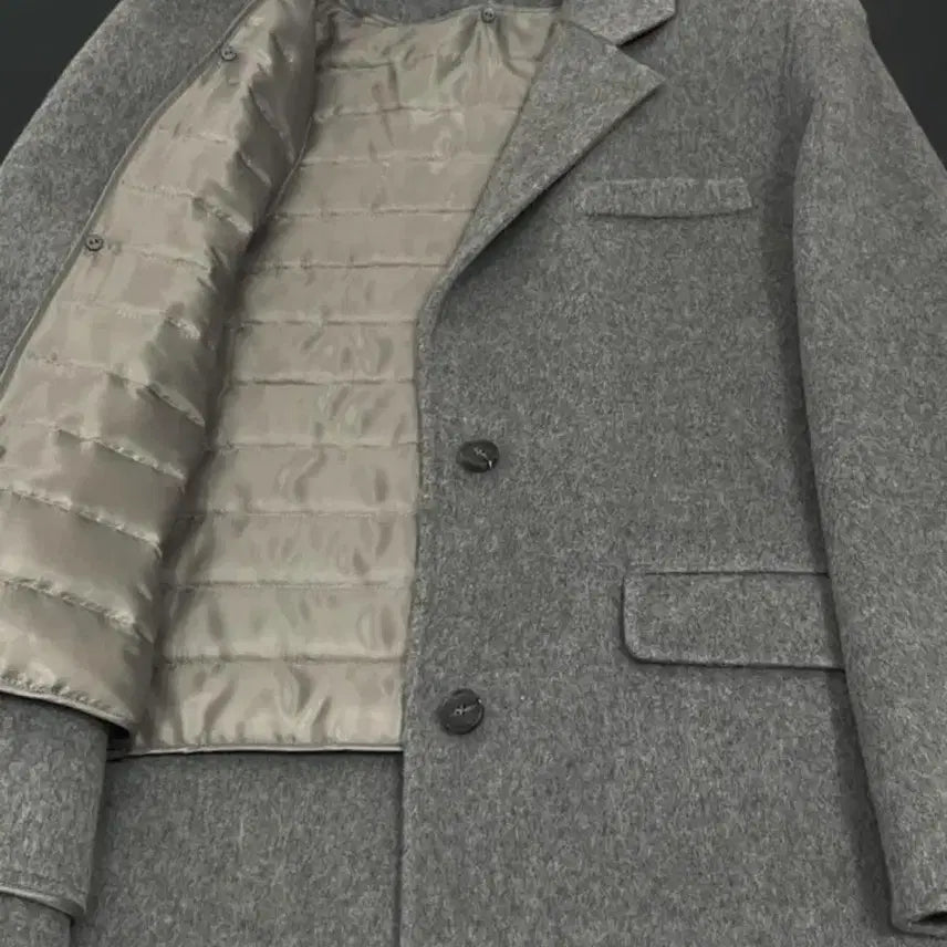 [BUNJANG] Alpaca Men's Long Coat / 코티지 알파카 매니쉬 롱코트