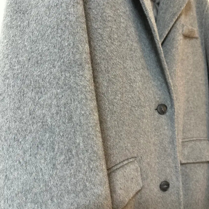 [BUNJANG] Alpaca Men's Long Coat / 코티지 알파카 매니쉬 롱코트