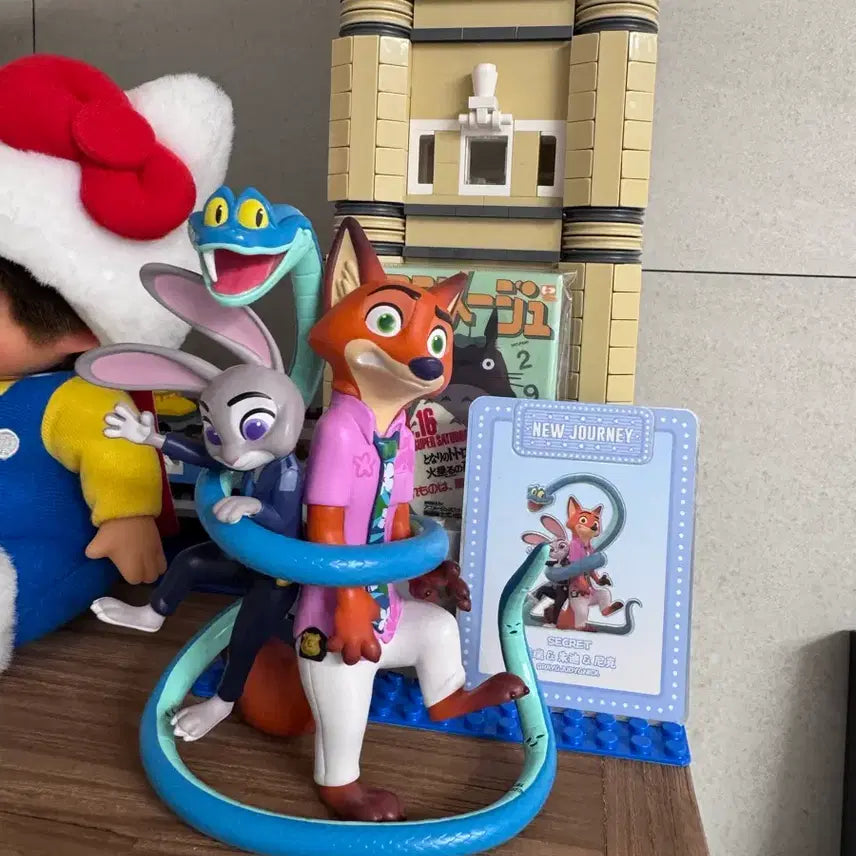 [BUNJANG] Zootopia Nick &amp; Judy Secret Version 1/72 Scale Figure / 주토피아 닉 주디 피규어 시크릿 1/72