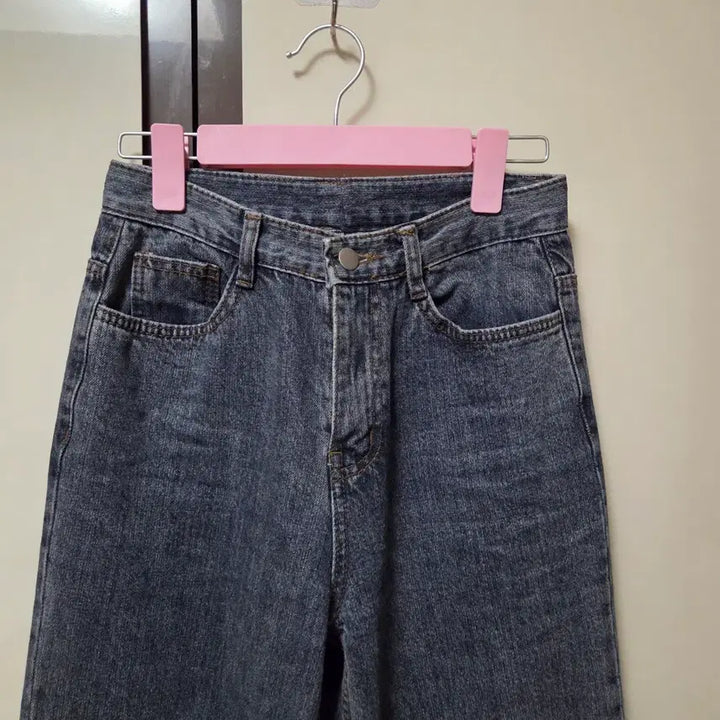 [BUNJANG] Wide Denim Pants / 톤다운 와이드 데님팬츠