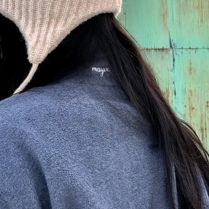 [BUNJANG] UnderB Moment Fleece Half-Neck Zip-Up (Gray) / 언더비_모멘트 플리스 하프넥 집업 (gray)