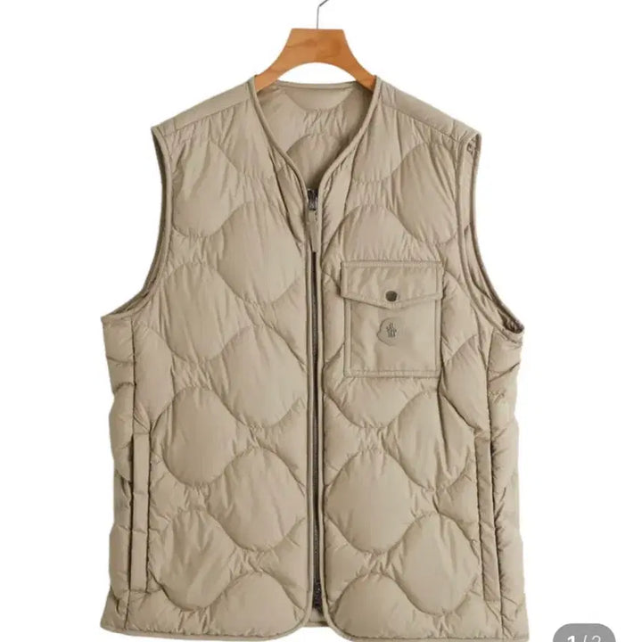 [BUNJANG] Moncler Goose Down Padded Vest / 몽클레어 구스다운 패딩 조끼
