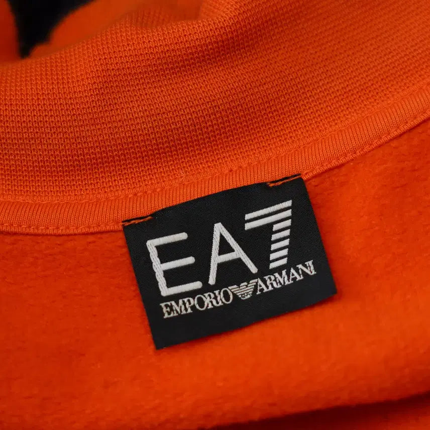 [BUNJANG] EA7 Emporio Armani Track Jacket (Orange) / 엠포리오 아르마니 트랙 재킷/집업 저지(오렌지)