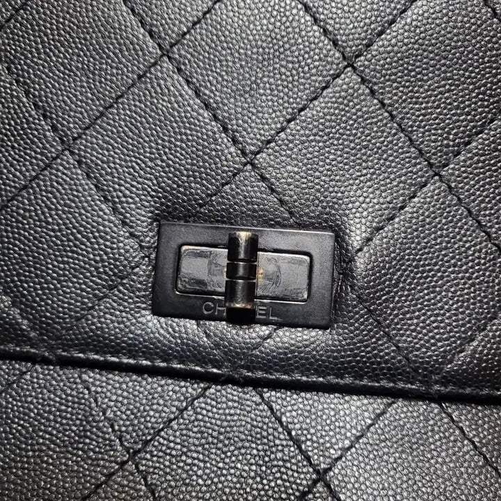 [BUNJANG] Chanel 2.55 Caviar Shoulder Bag / 샤넬5번대 2.55캐비어숄더백