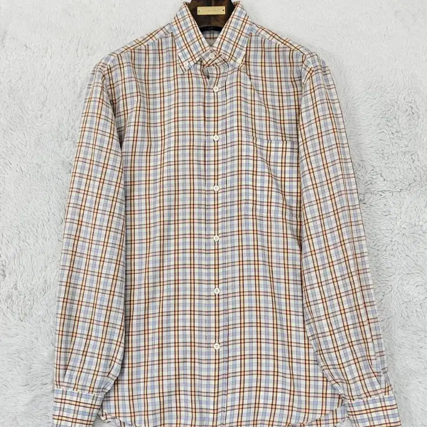 [BUNJANG] Brioni Classic Check Shirt / 브리오니 체크셔츠