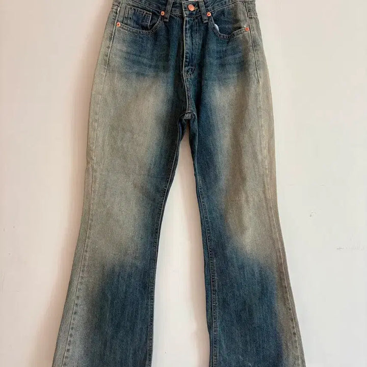 [BUNJANG] 00TJ Vintage Washed Denim Pants / 00TJ 빈티지 워싱 데님 팬츠