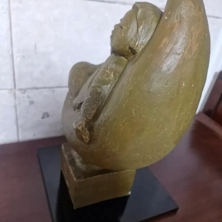 [BUNJANG] Marble Moon Sculpture Decoration / 마블 달 조각상 장식품 인테리어용