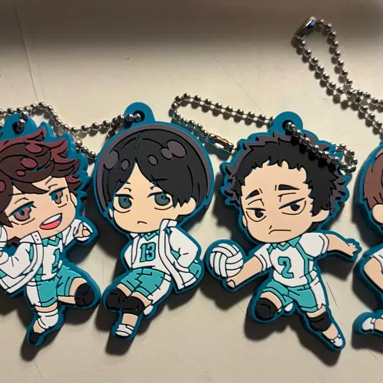 [BUNJANG] Aoba Johsai Keyring / 하이큐 아오바죠사이 키링