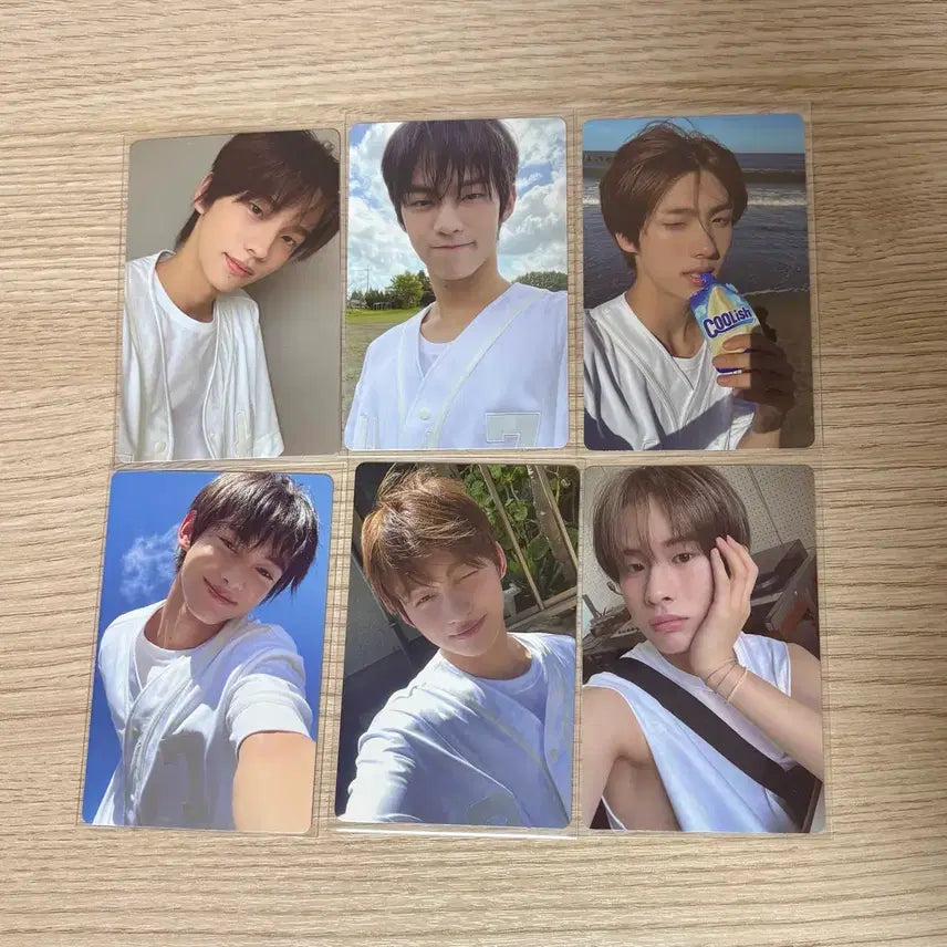 [BUNJANG] TWS 1st Album Sparkling Blue Version Bundle Set Photocards / 투어스 1집 포카 일괄양도 신유도훈영재한진지훈경민
