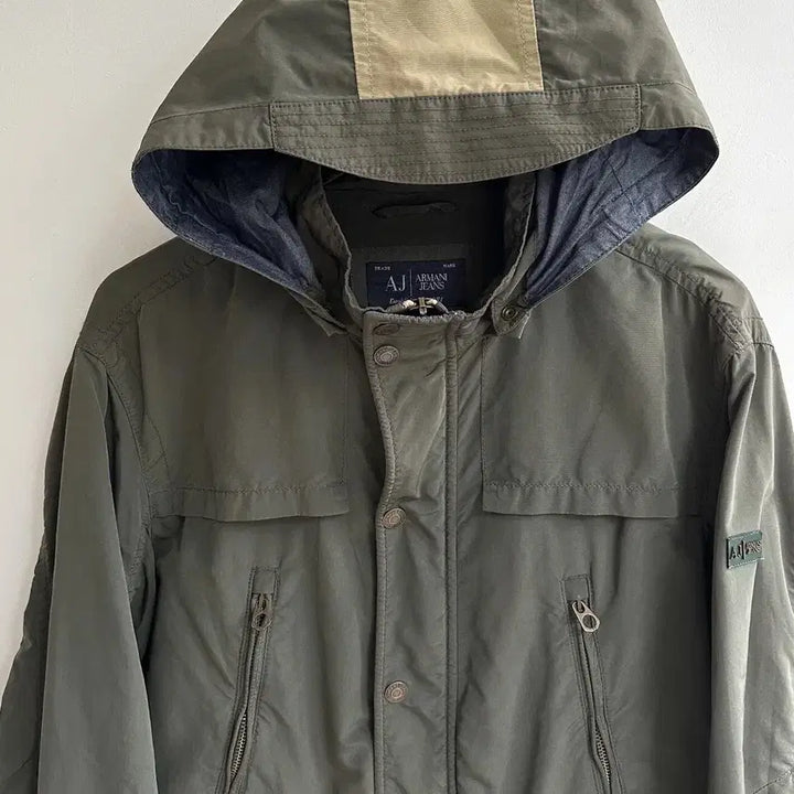 [BUNJANG] Armani Jeans Multi-Pocket Lightweight Field Jacket / 아르마니 진(Armani Jeans). 멀티포켓 경량 야상