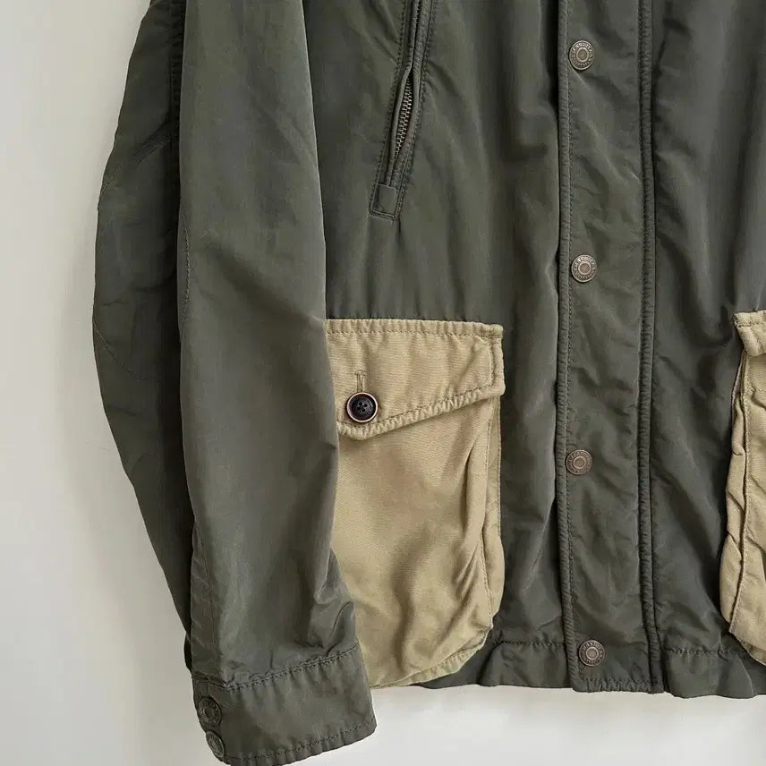 [BUNJANG] Armani Jeans Multi-Pocket Lightweight Field Jacket / 아르마니 진(Armani Jeans). 멀티포켓 경량 야상