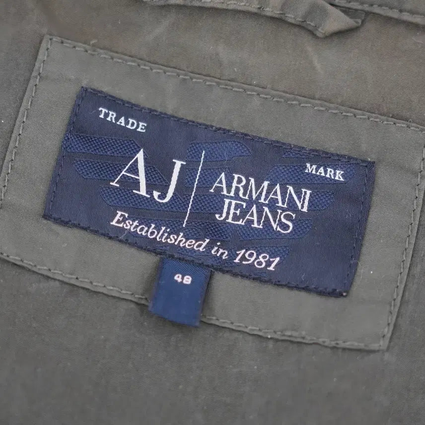 [BUNJANG] Armani Jeans Multi-Pocket Lightweight Field Jacket / 아르마니 진(Armani Jeans). 멀티포켓 경량 야상