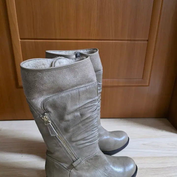 [BUNJANG] ELIZABETH STUART Goat Leather Long Boots / (새상품) ELIZABETH STUART염소가죽 롱부츠 245~250mm