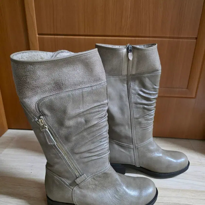 [BUNJANG] ELIZABETH STUART Goat Leather Long Boots / (새상품) ELIZABETH STUART염소가죽 롱부츠 245~250mm